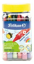 Comprar Pelikan 50700028 Crayones Jumbo Redondos Bote Con 28 Pzs,
