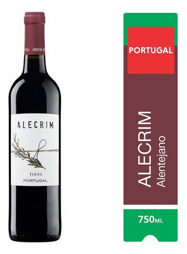 Vinho Fino Tinto Português Alecrim Alentejo 750ml