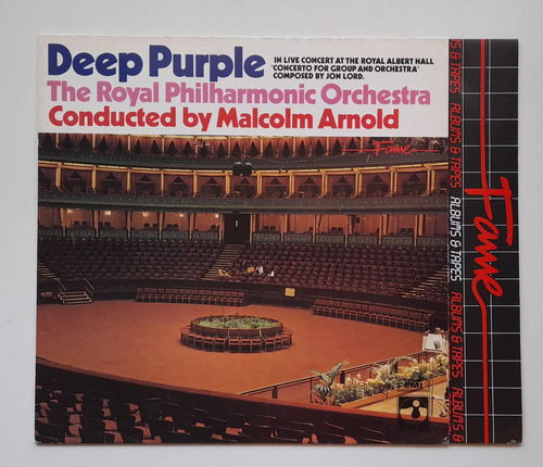 Deep Purple Concerto For Group Lp Vinilo Alema 0 Hh