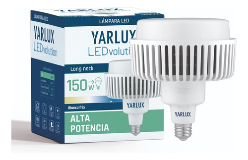 Lampara Galponera Led Long Neck Shb-150w E40 Yarlux Color de la luz Luz Fría 6500k