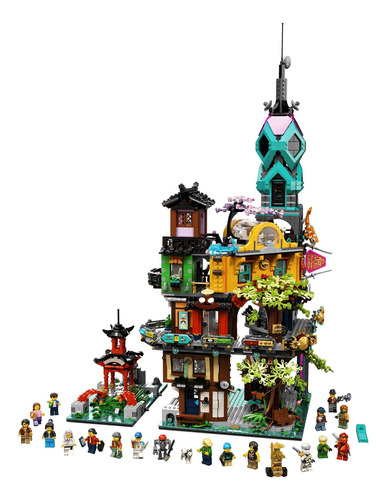 Kit De Construcción Lego Ninjago Ninjago City Gardens 71741