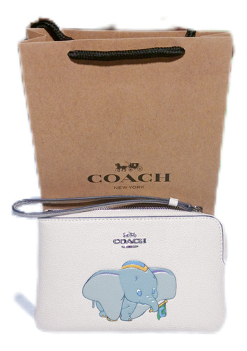 Cartera Monedero Coach Dumbo Disney Wrislet