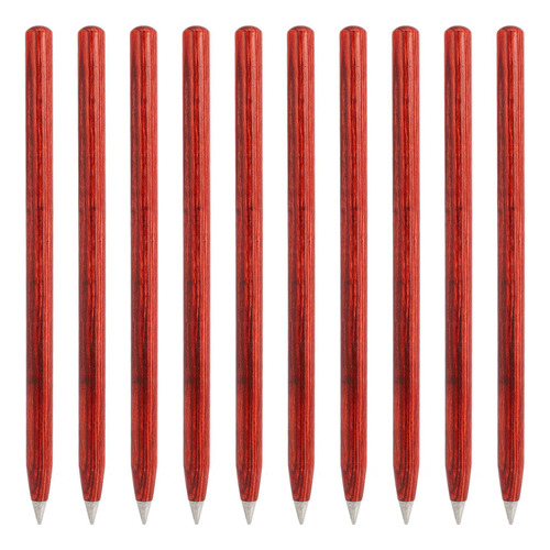 10 Bolígrafos De Office Everlasting Pencil Eternal Metal Pen