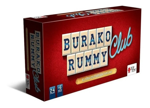 Juego De Mesa Burako Rummy Club Top Toys Errekaese