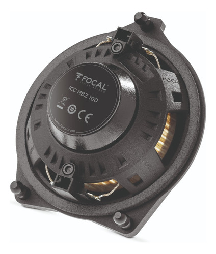Bocinas Para Autos Focal Icc Mbz 100 4 Inc 25w Rms 50w Max Color Negro