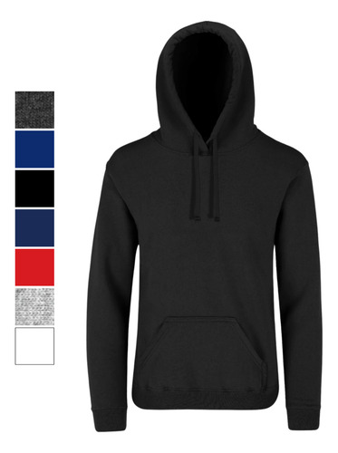 Sudadera Capucha Cangurera Unisex Joven Niño Mayoreo 10u
