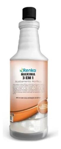 Cera Renko 3 Em 1 Acabamento/resina Acrilico 1l