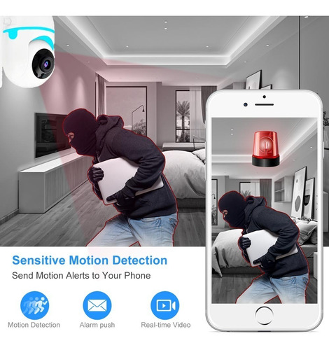 Imagen 7 de 7 de Camara Wifi Interior 2mp Icsee + Micro Sd C10 64gb Epa