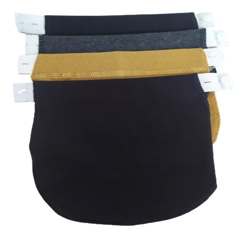 Imagen 2 de 6 de Set 4 Extensores Pantalón Bandas Para Embarazo Maternidad