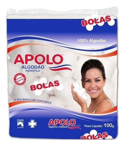 Kit Algodão Apolo Bola 100g Atacado Com ( 10 Pacotes )