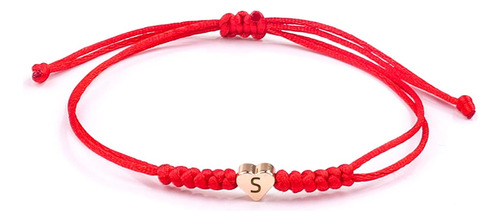 Pulsera Inicial Mujeres Y Hombres. Pulseras De Letra S....