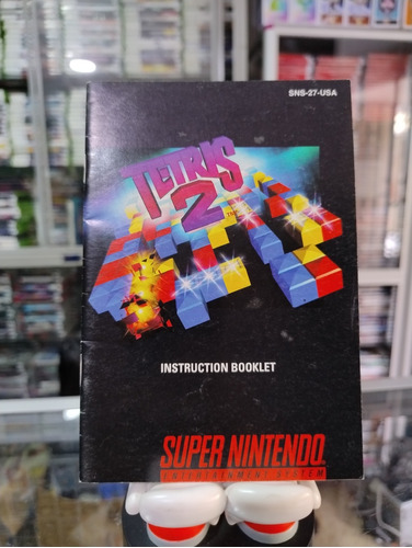 Manual Tetris 2 Super Nintendo 