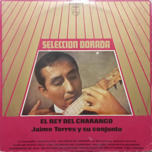 Jaime Torres Y Su Conjunto El Rey Del Charango Lp (Usado)