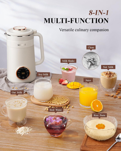 Kidisle 8 En 1 Máquina Para Hacer Leche De Nueces, Máquina A