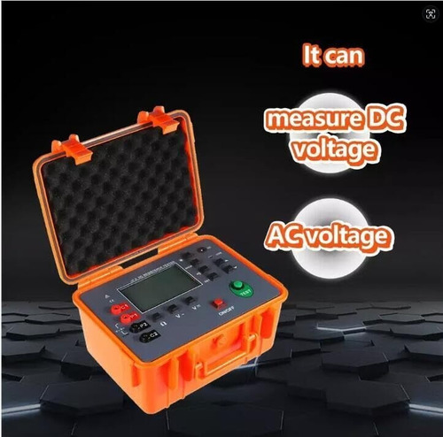 Testador Equipotencial Digital Micro-ohmímetro 0,0001-30k