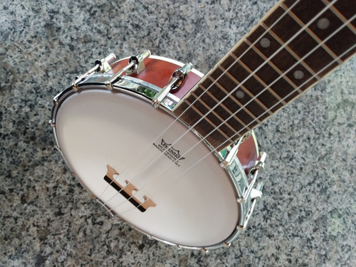 Imagem 8 de 10 de Ukulele Banjolele Concert Ck-120buo Fundo Aberto
