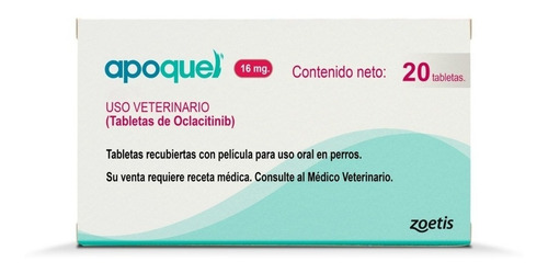 Apoquel Dermatologico Zoetis 16mg 20 Tabs