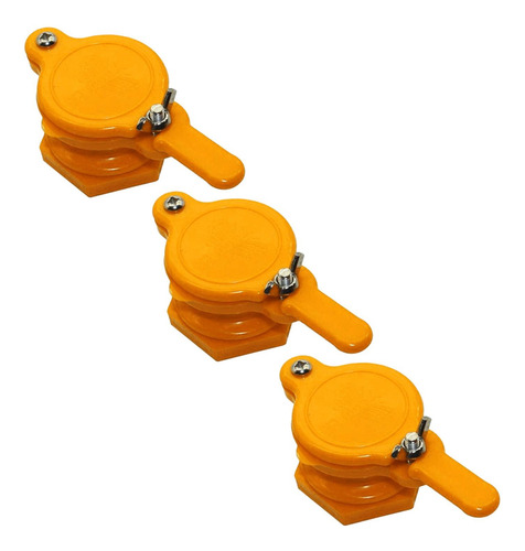2 X 3 Válvulas De Compuerta Para Miel, Equipos De Amarillo