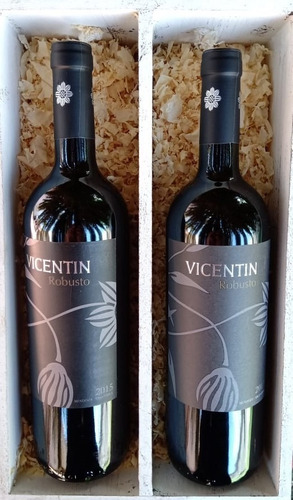 Vino Tinto Robusto Malbec Vicentin | Kit Felices X 2 Vinos