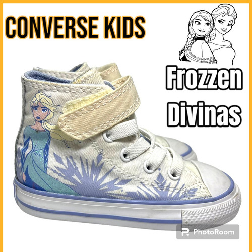 Zapatilla Converse Hi Disney Congelado Nena Bebe Hermosas!