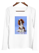 Comprar Remera Mujer Ml Perros 3 Cachorro Pitbull Frente
