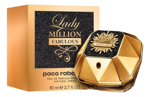 Paco Rabanne Lady Million Fabulous Edp 80ml Silk Perfumes