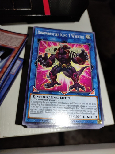 Set Para Deck Dinowrestler Dinoluchador Yu-gi-oh Tcg 