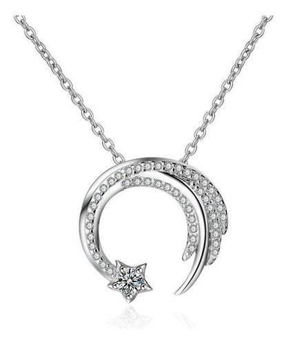 Imagen 2 de 6 de Collar De Abeto Chino Meteor Garden Para Mujer 925