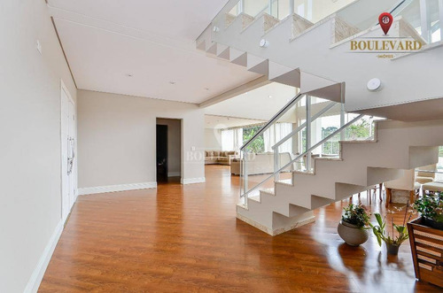 Imagem 4 de 30 de Casa Com 4 Dormitórios À Venda, 468 M² Por R$ 2.390.000,00 - São João - Curitiba/pr - Ca0179