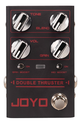 Pedal De Overdrive De Bajo Joyo R-28 De Doble Propulsión