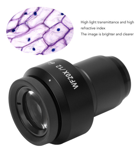 Ocular Para Microscopio, Lente De Punto Alto Ajustable