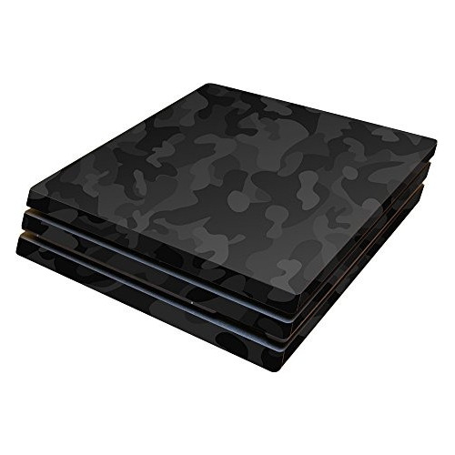 Mightyskins Piel Compatible Con Sony Ps4 Pro Console - Negro