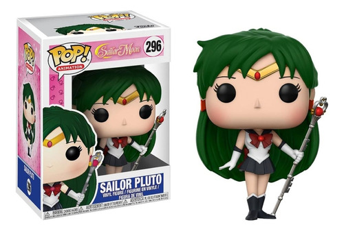Funko Pop Sailor Pluto 296 Sailor Moon Figura Coleccionable