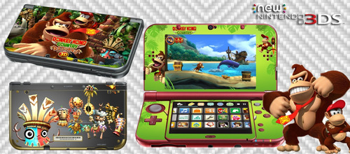 Skin 3ds Xl / New Xl Donkey Kong Sublimeskins