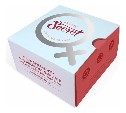Disco Coletor Menstrual Secret Fleurity Sexo Menstruada