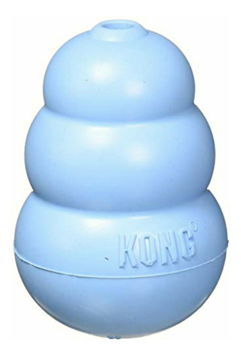 Kong Interactive Puppy Toy, Color Rosa/azul, Grande