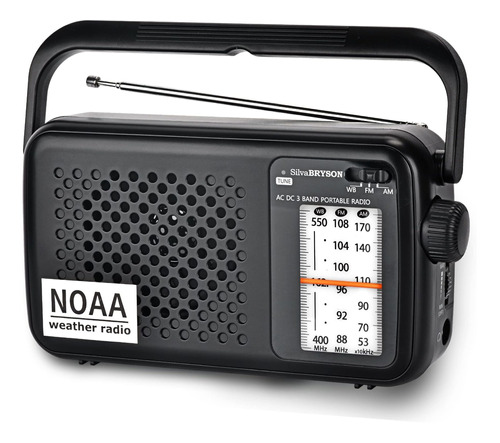 Silvabryson Noaa Radio Transistor Portatil Meteorologico Am