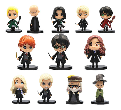 12pcs Figuras Harry Potter De Juego Coleccionables Muñeco