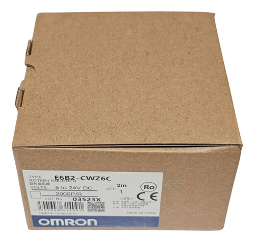 Enconder Incremental Rotatorio Omron Mod. E6b2-cwz6c 2000p/r