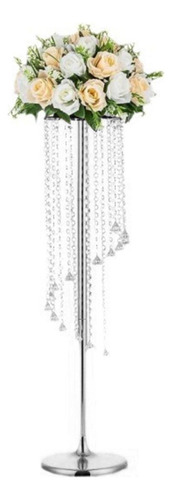 New Soporte For Flores De Boda, Soporte 15cmx20cmx70cm Plata