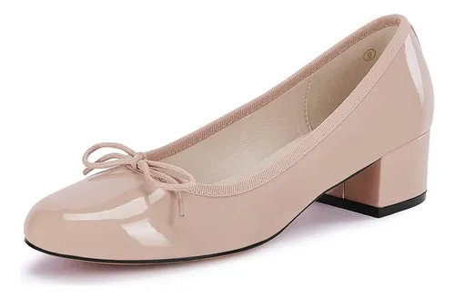 Zapatos Nude Tacon Bajo MercadoLibre