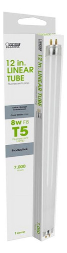 Lâmpada Fluorescente T5 Feit Electric F8t5/cw 8w 30cm 6500k