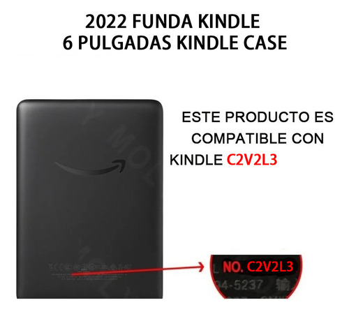2022 Funda Kindle De 11ª Generación Case Anime