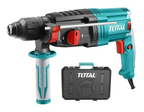 Imagen 2 de 2 de Rotomartillo electroneumático Total TH309288 turquesa frecuencia de 50Hz/60Hz con 950W de potencia 220V-240V