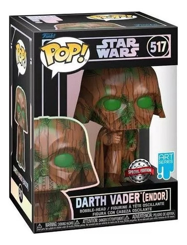 Funko Pop Darth Vader Endor 517 Art Series Disney Star Wars
