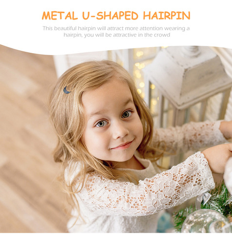 Horquilla Japonesa De 2 Puntas Con Forma De U De Metal, 6 Un