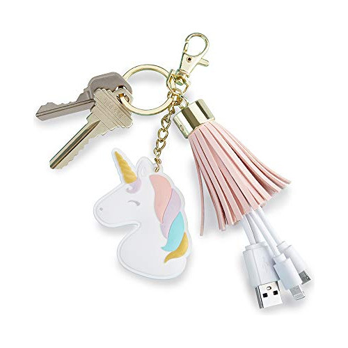 Llavero Usb De Unicornio, Talla Única, Dorado