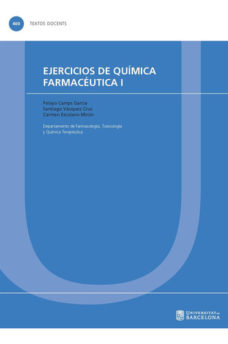 Libro Ejercicios De Quã­mica Farmacã©utica I