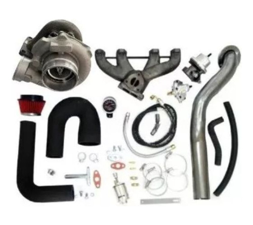 Kit Turbo Vw Ap Pulsativo No Farol Injeção Mi + Turbo Zr4249