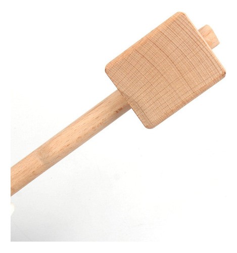 3 Mazo De Madera Con Mango, Martillo De Madera Para Trabajos